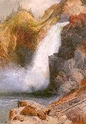 Moran, Thomas Upper Falls, Yellowstone oil painting reproduction